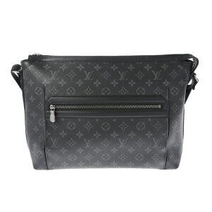 Louis Vuitton Monogram Eclipse Black Odyssey Messenger Black Canvas Shoulder